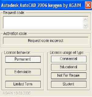 autocad 2006 keygen file download